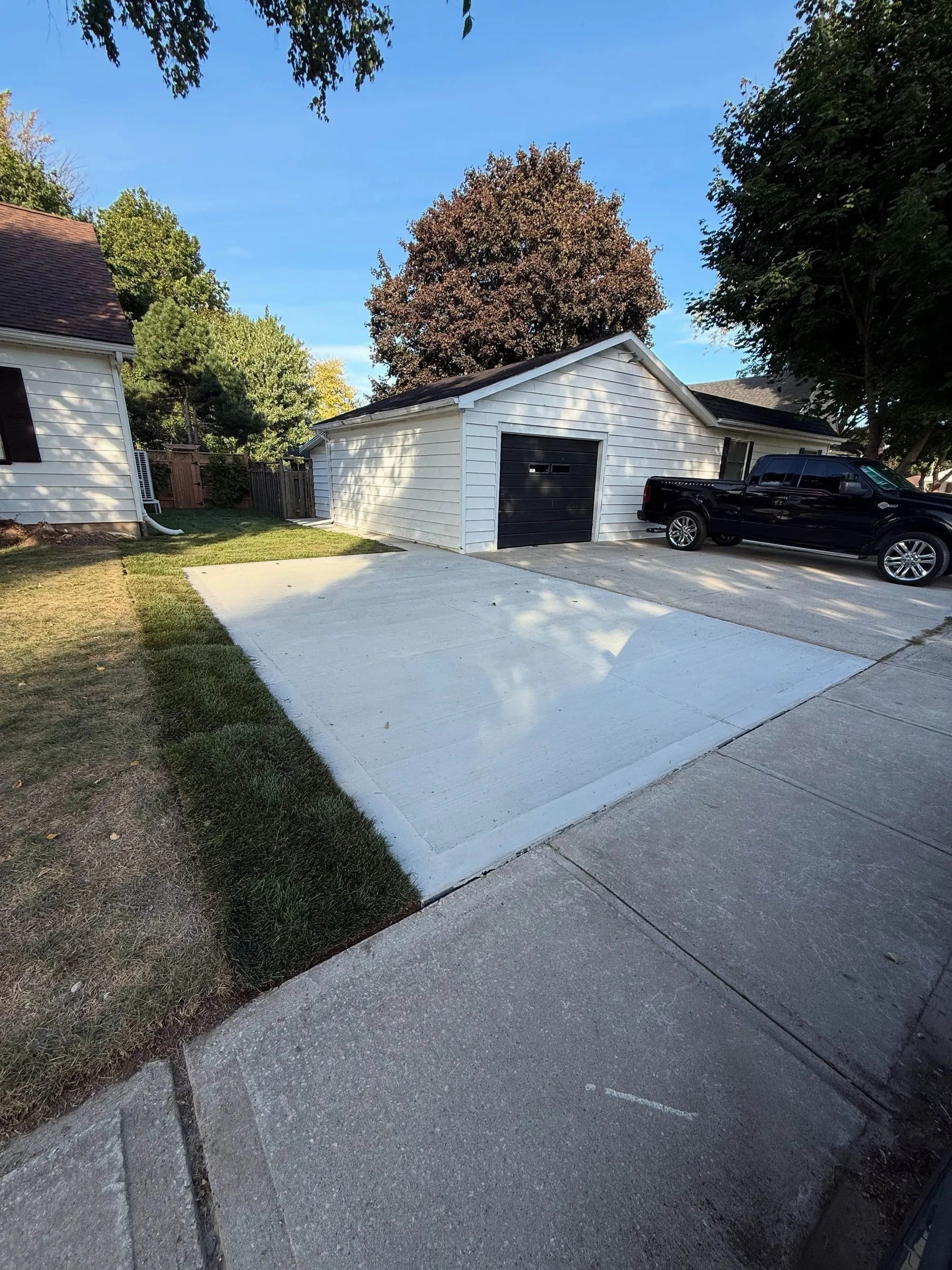 Concrete project site